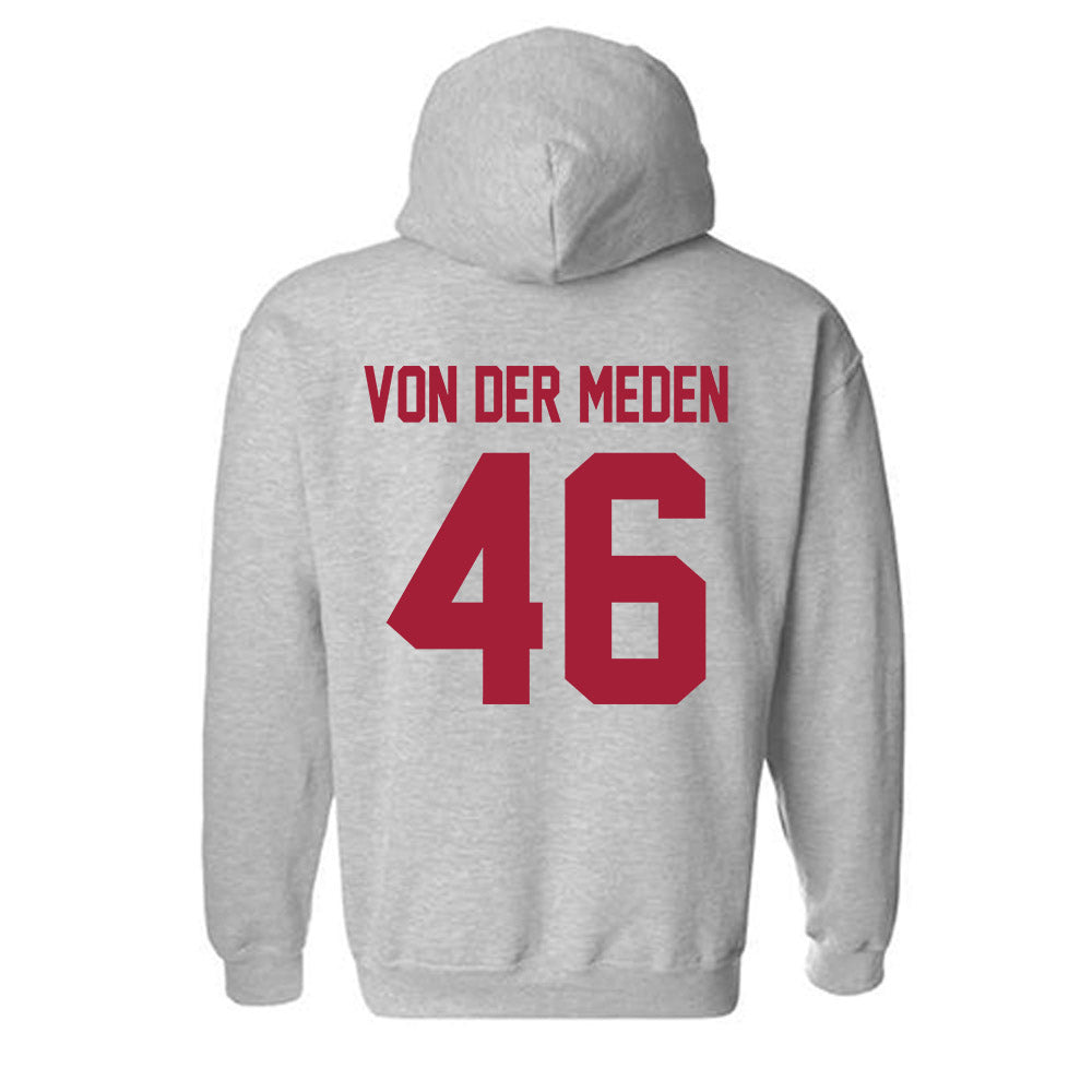 Arkansas - NCAA Football : Charlie von der Meden - Hooded Sweatshirt