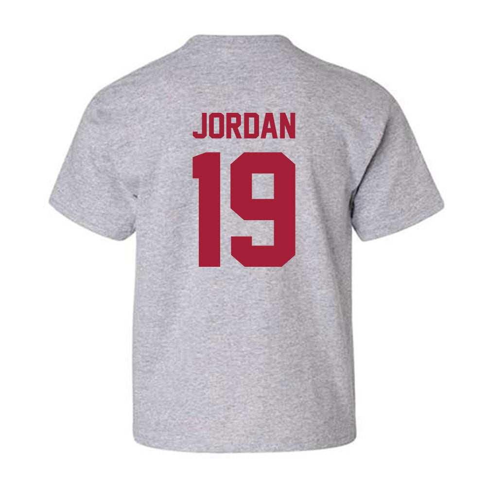 Arkansas - NCAA Football : Antonio Jordan - Youth T-Shirt-1