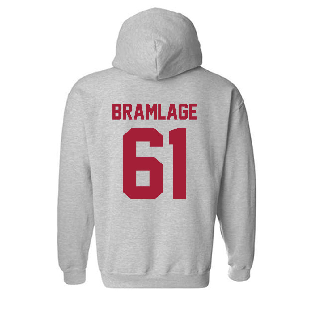 Arkansas - NCAA Football : Kaden Bramlage - Hooded Sweatshirt-1