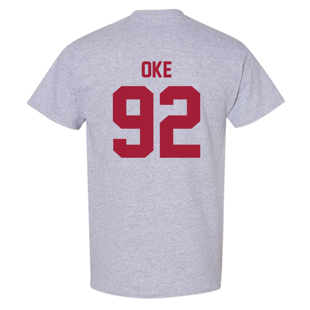Arkansas - NCAA Football : David Oke - T-Shirt-1