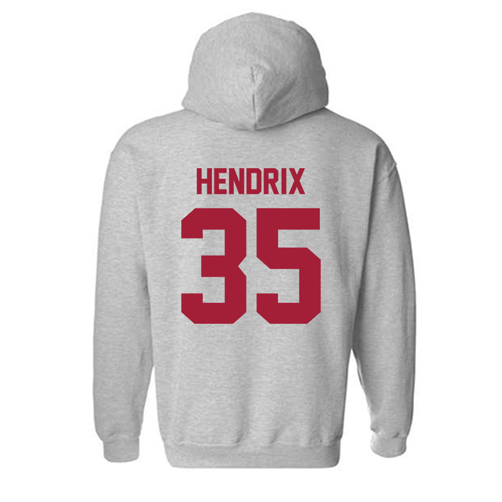 Arkansas - NCAA Football : Hutson Hendrix - Hooded Sweatshirt-1