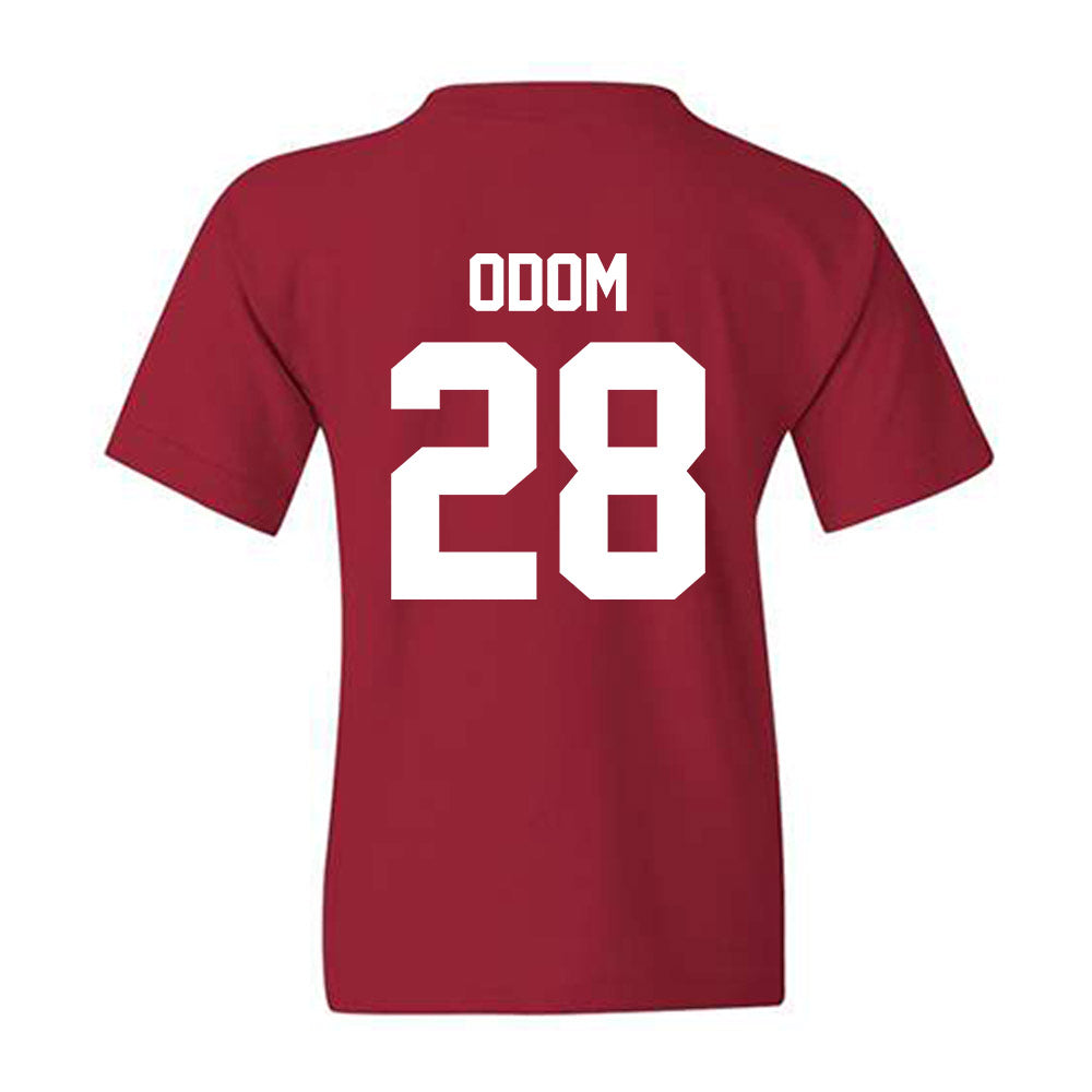 Arkansas - NCAA Football : Trajen Odom - Classic Shersey Youth T-Shirt-1