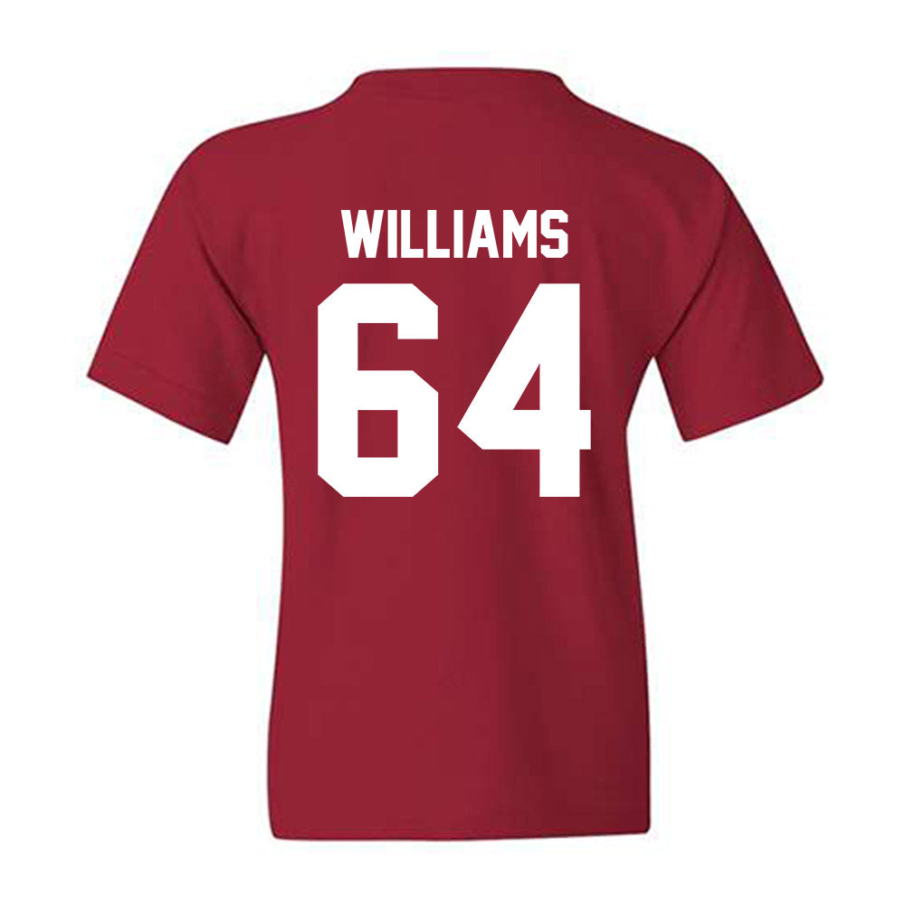 Arkansas - NCAA Football : Bryant Williams - Classic Shersey Youth T-Shirt-1
