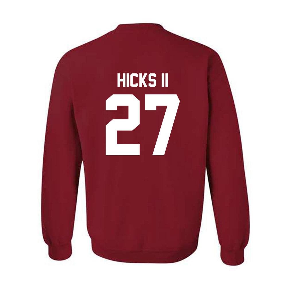 Arkansas - NCAA Football : LaMarcus Hicks II - Classic Shersey Crewneck Sweatshirt-1