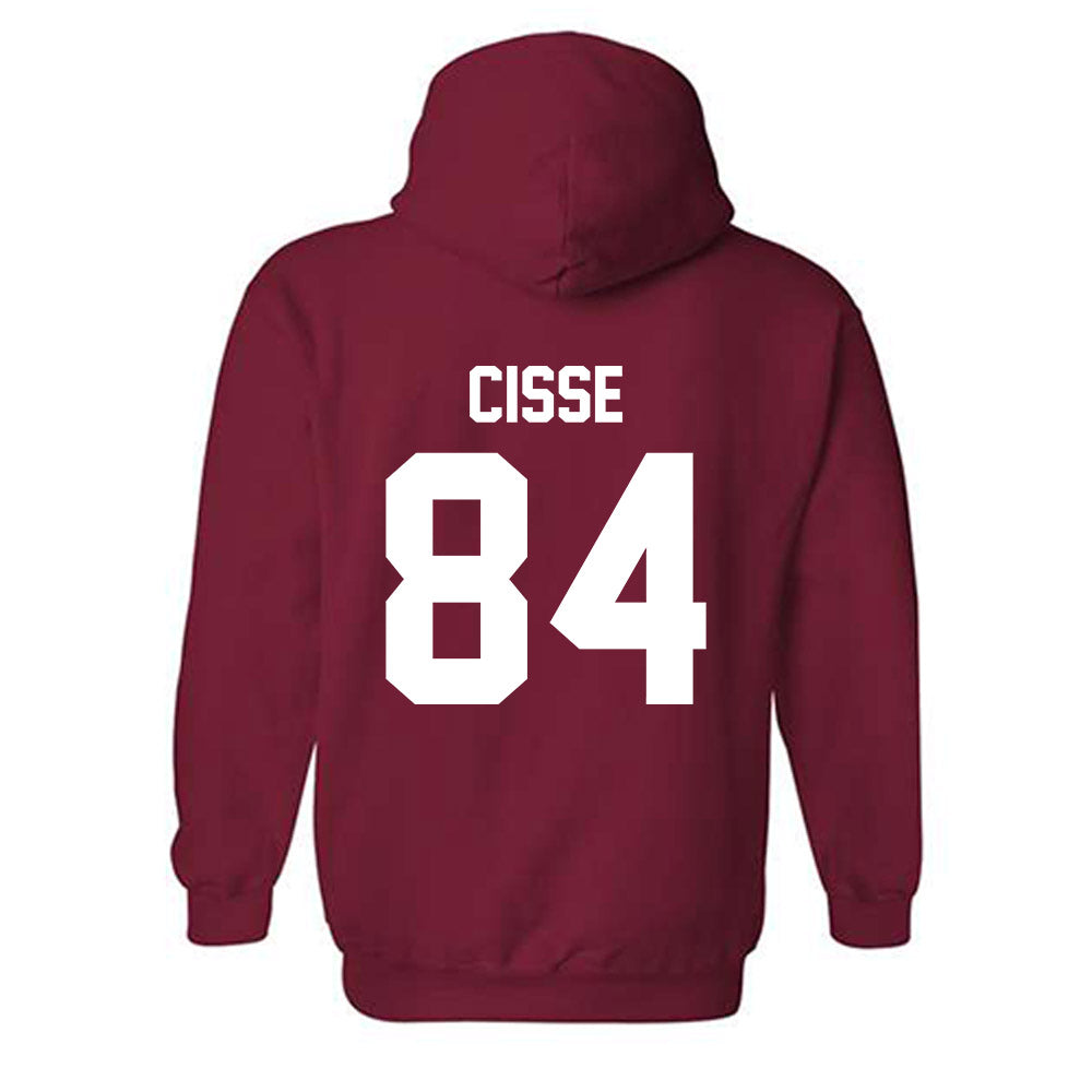 Arkansas - NCAA Football : Ismael Cisse - Classic Shersey Hooded Sweatshirt-1