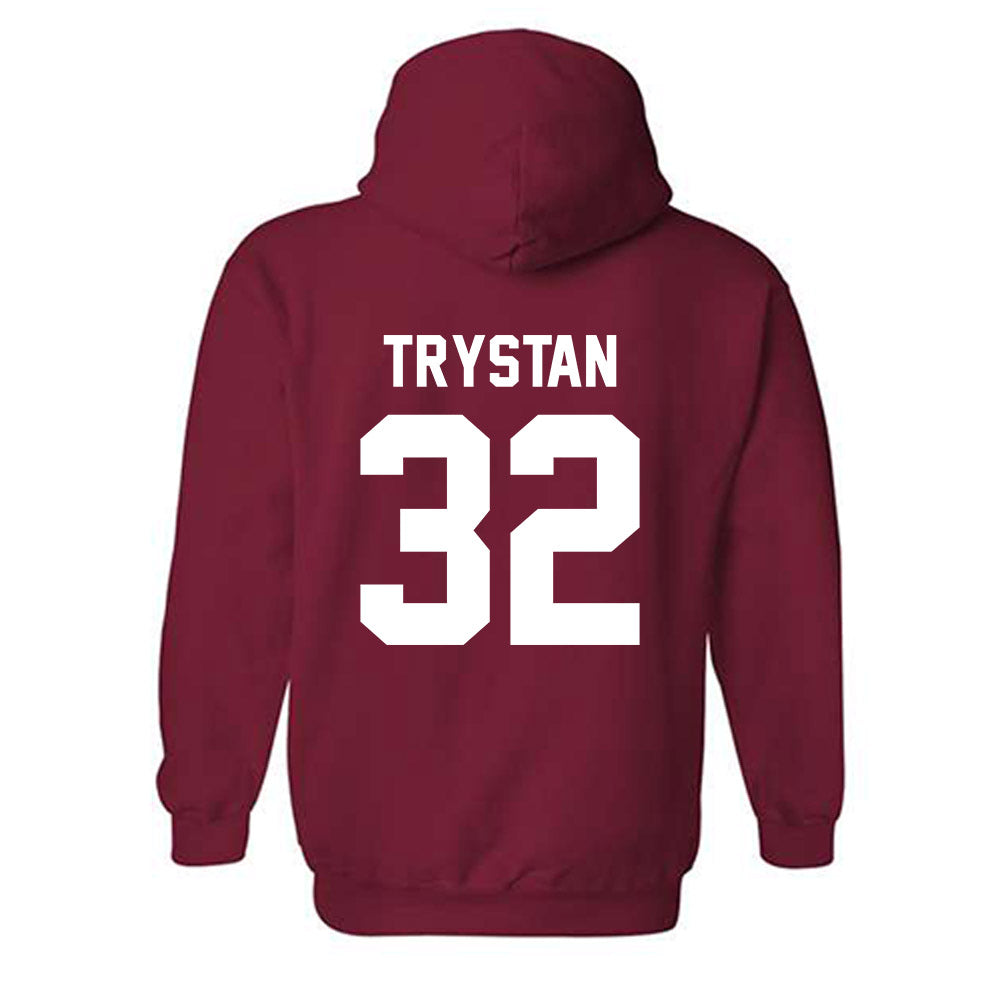 Arkansas - NCAA Baseball : Trystan Trystan - Classic Shersey Hooded Sweatshirt-1