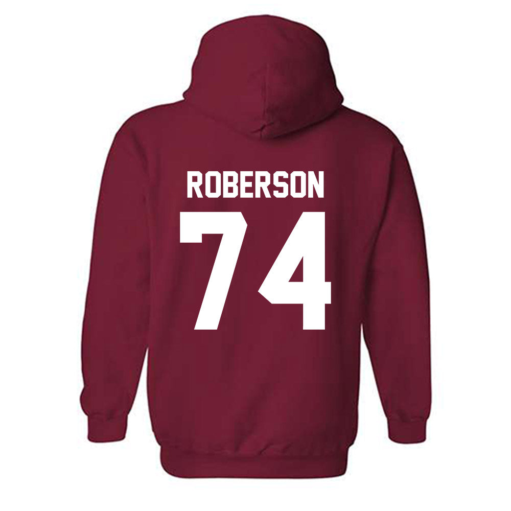 Arkansas - NCAA Football : Terence Roberson - Classic Shersey Hooded Sweatshirt-1
