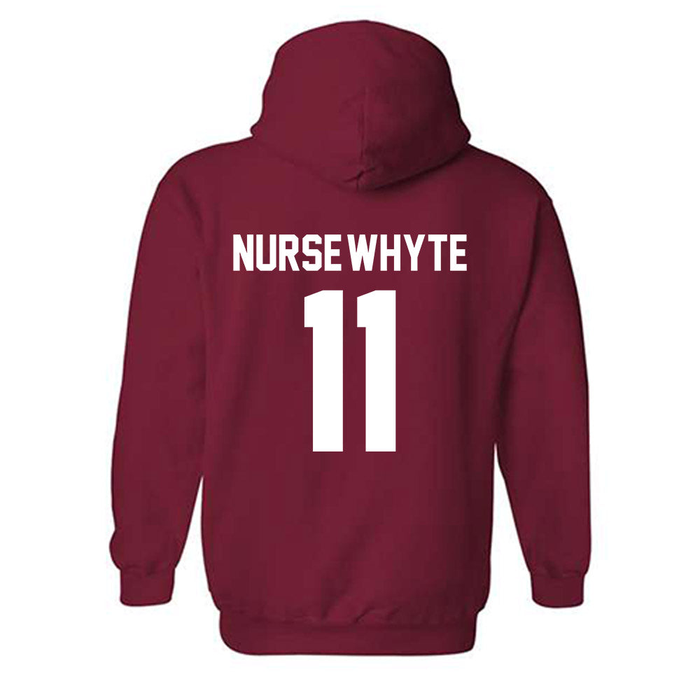 Arkansas - NCAA Women's Soccer : Aniyah Nurse-Whyte - Classic Shersey Hooded Sweatshirt-1