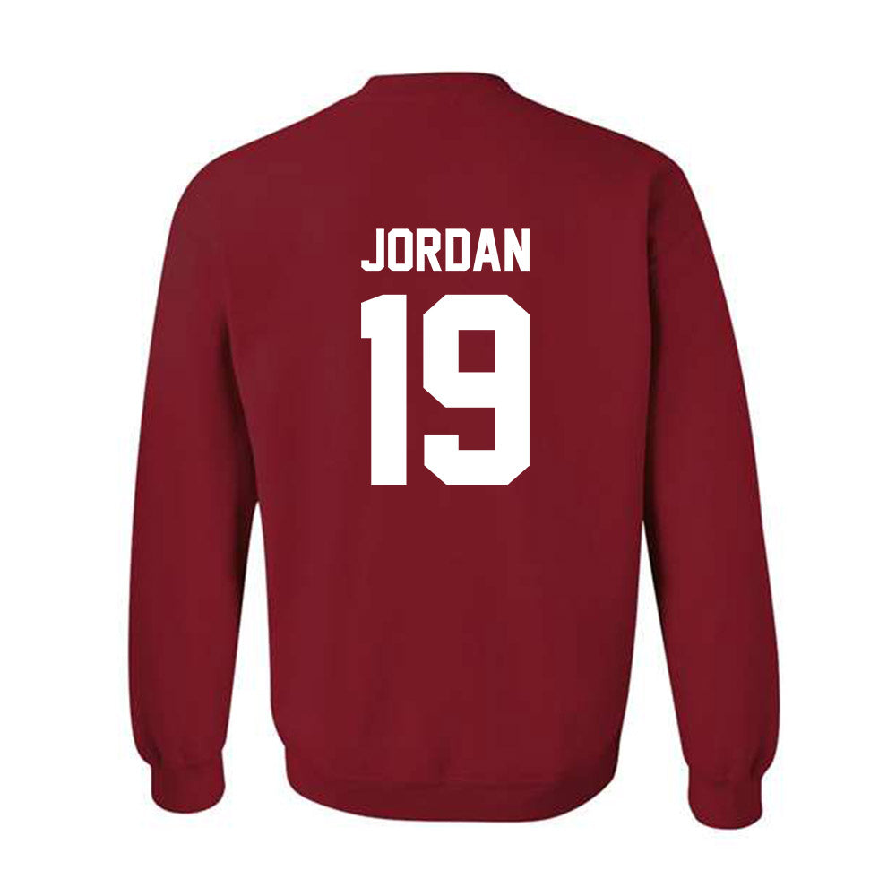 Arkansas - NCAA Football : Antonio Jordan - Classic Shersey Crewneck Sweatshirt-1