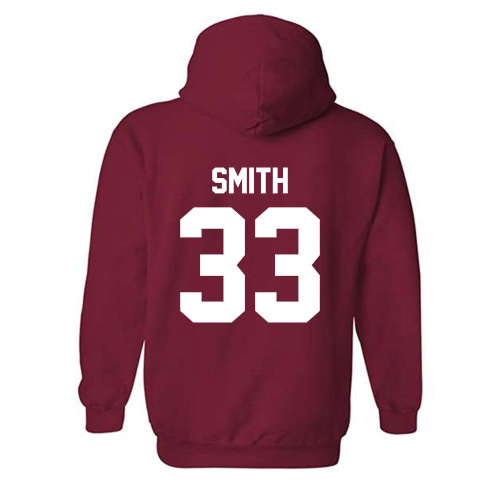 Arkansas - NCAA Football : Jakore Smith - Classic Shersey Hooded Sweatshirt-1