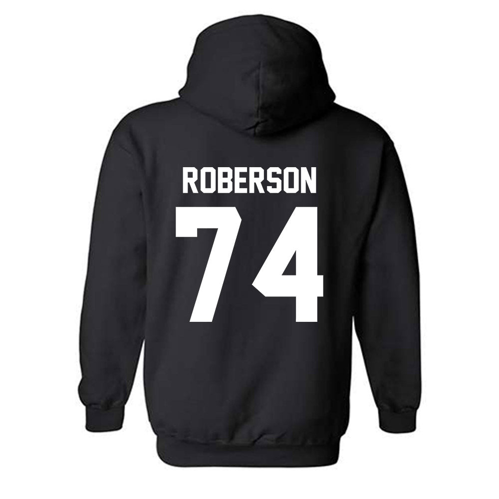 Arkansas - NCAA Football : Terence Roberson - Generic Shersey Hooded Sweatshirt-1