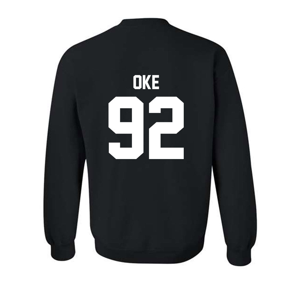 Arkansas - NCAA Football : David Oke - Generic Shersey Crewneck Sweatshirt-1
