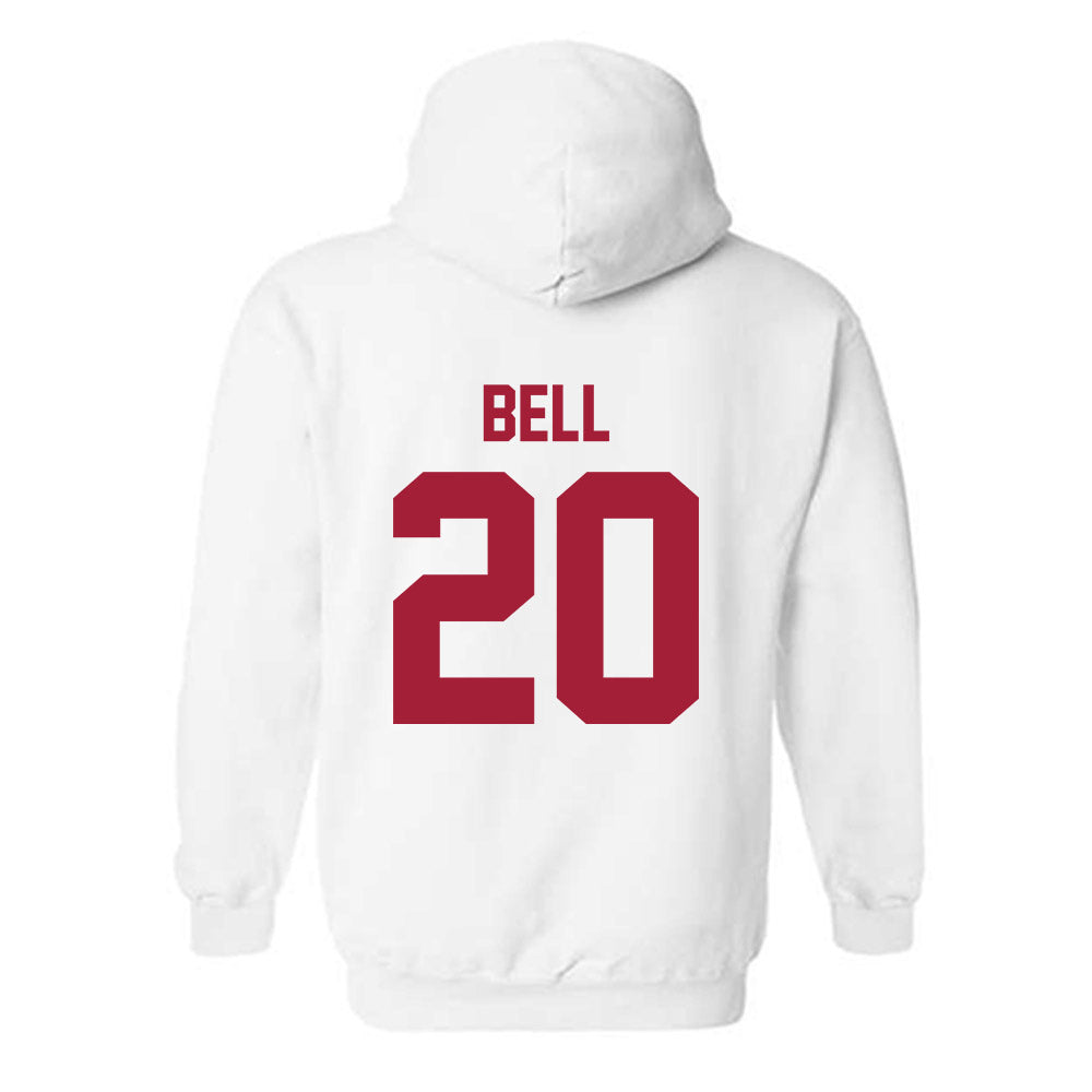 Arkansas - NCAA Softball : Tianna Bell - Generic Shersey Hooded Sweatshirt-1