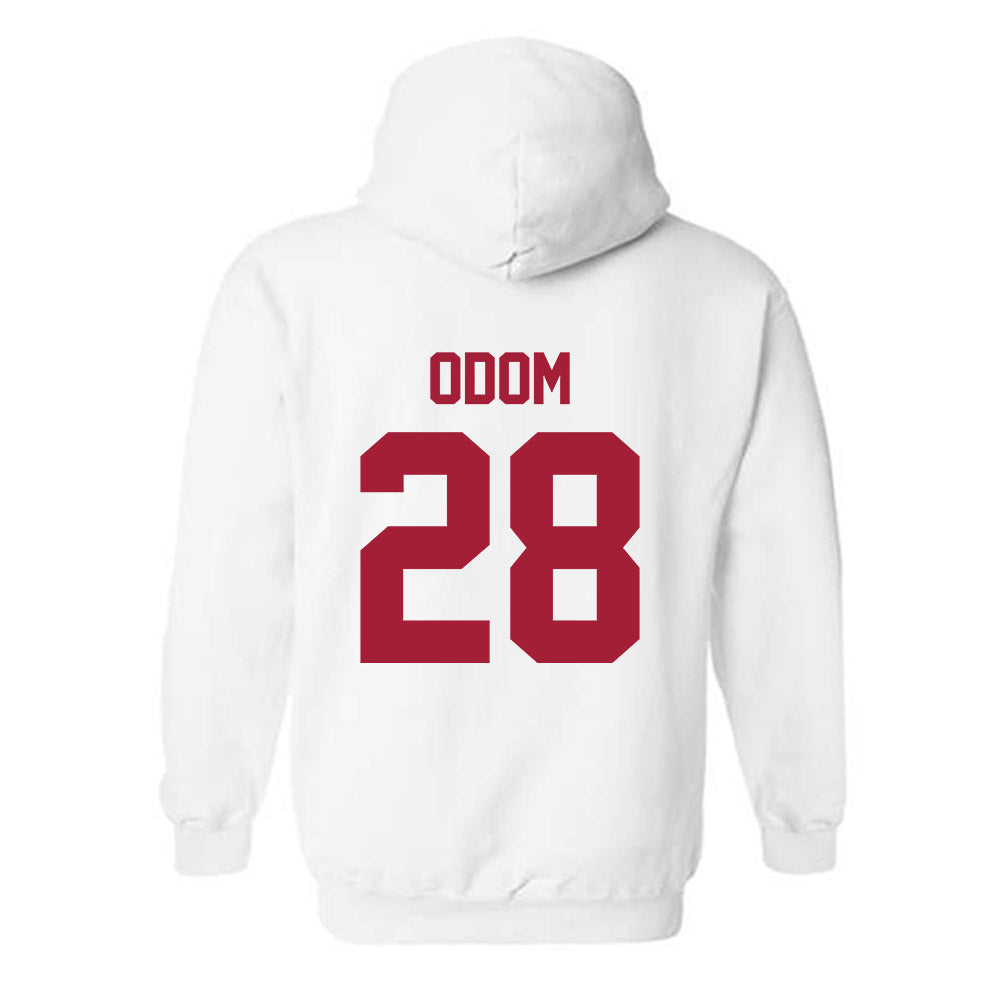 Arkansas - NCAA Football : Trajen Odom - Generic Shersey Hooded Sweatshirt-1