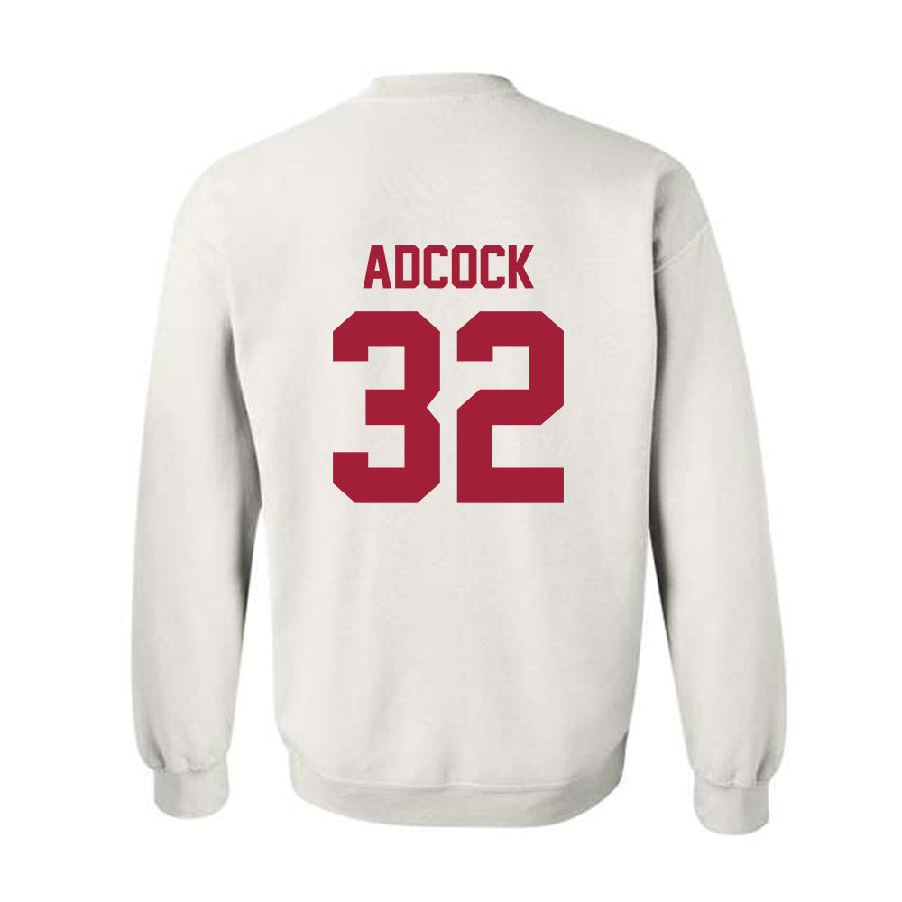 Arkansas - NCAA Football : Matthew Adcock - Generic Shersey Crewneck Sweatshirt-1