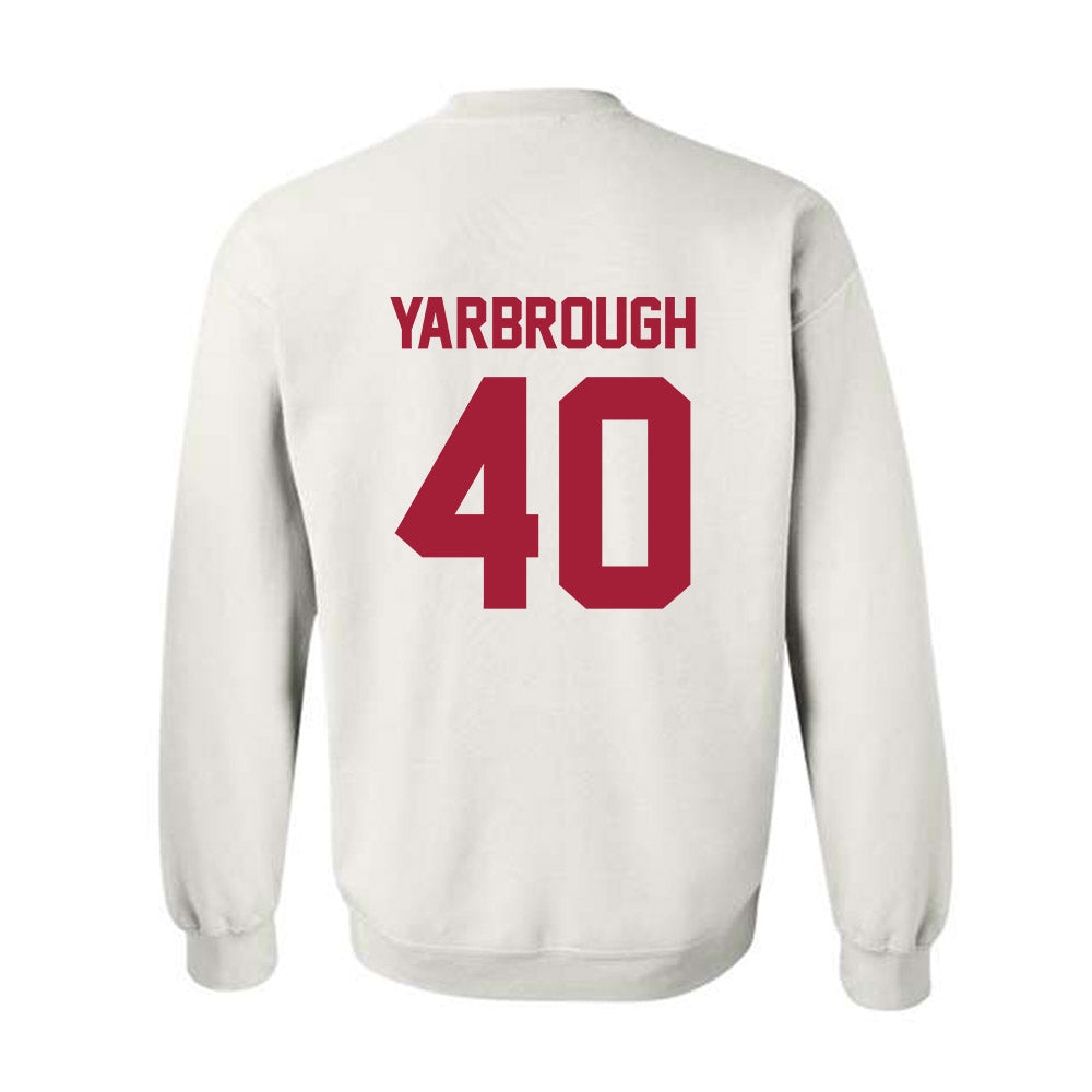 Arkansas - NCAA Football : Colton Yarbrough - Generic Shersey Crewneck Sweatshirt-1