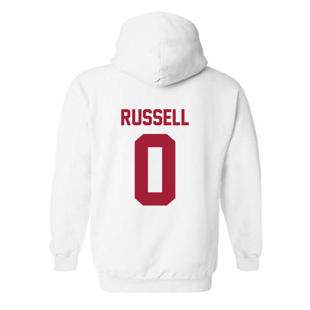 Arkansas - NCAA Football : Braylen Russell - Generic Shersey Hooded Sweatshirt-1