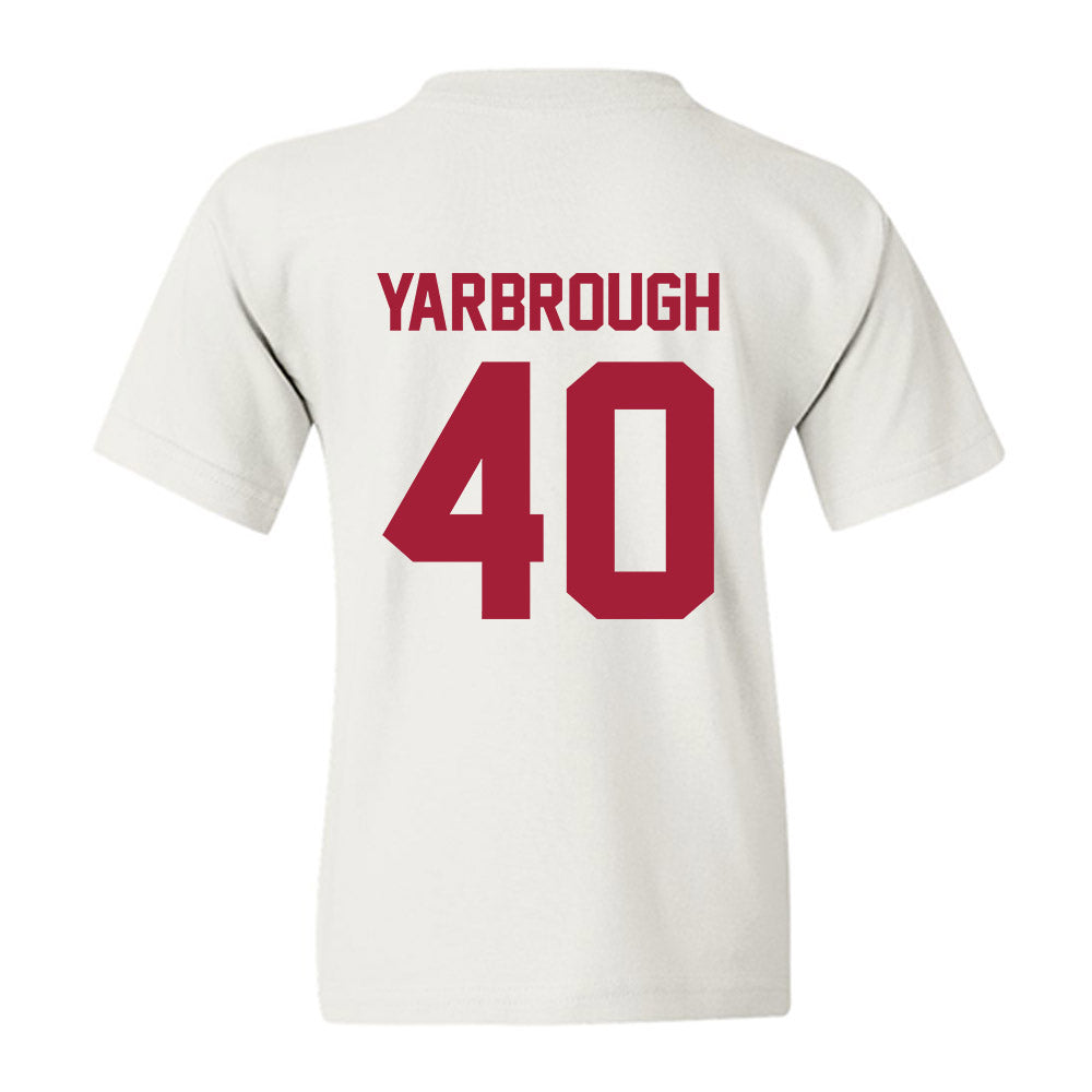 Arkansas - NCAA Football : Colton Yarbrough - Generic Shersey Youth T-Shirt-1
