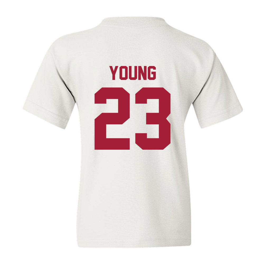 Arkansas - NCAA Football : Kevin Young - Generic Shersey Youth T-Shirt-1