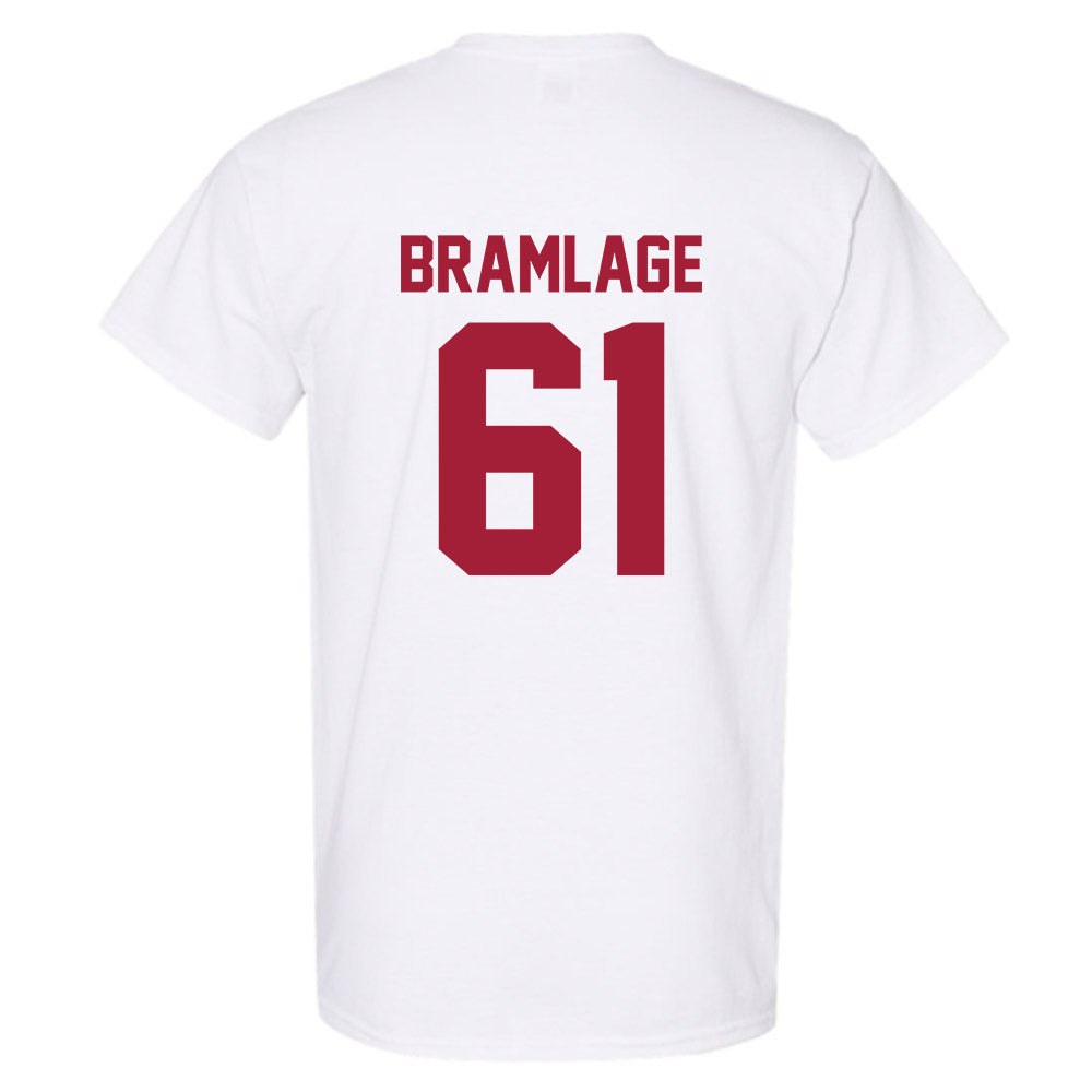 Arkansas - NCAA Football : Kaden Bramlage - Generic Shersey T-Shirt-1