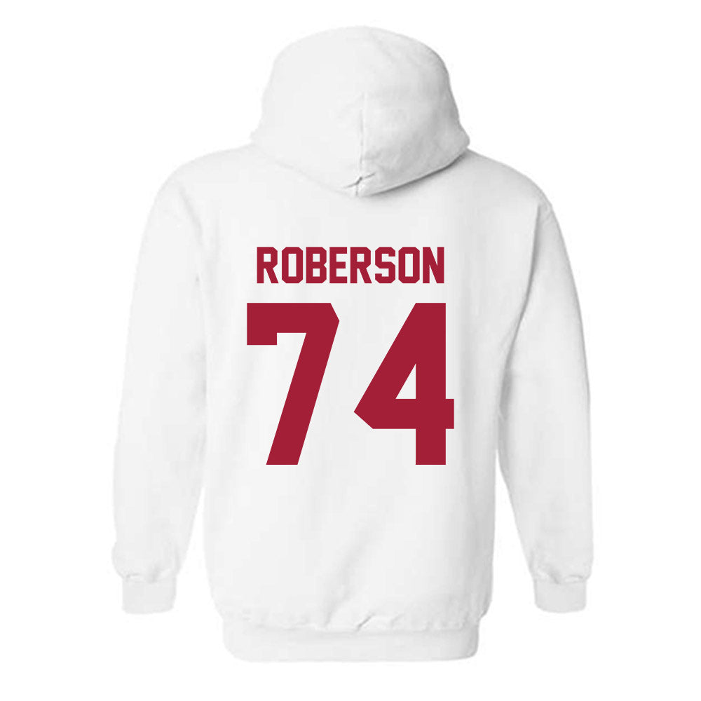 Arkansas - NCAA Football : Terence Roberson - Generic Shersey Hooded Sweatshirt-1