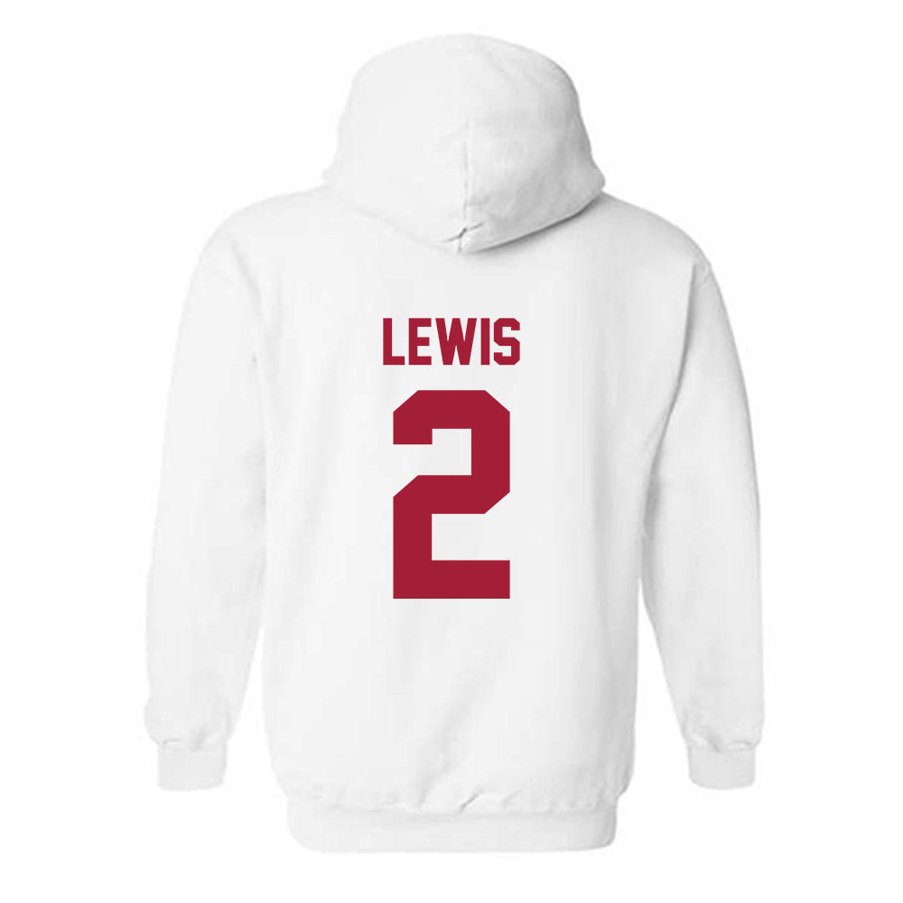 Arkansas - NCAA Football : Shelton Lewis - Generic Shersey Hooded Sweatshirt-1