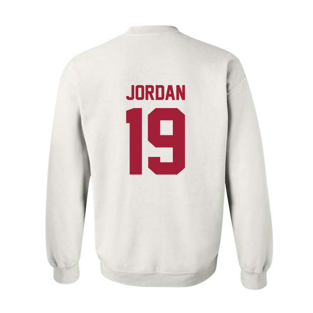 Arkansas - NCAA Football : Antonio Jordan - Generic Shersey Crewneck Sweatshirt-1