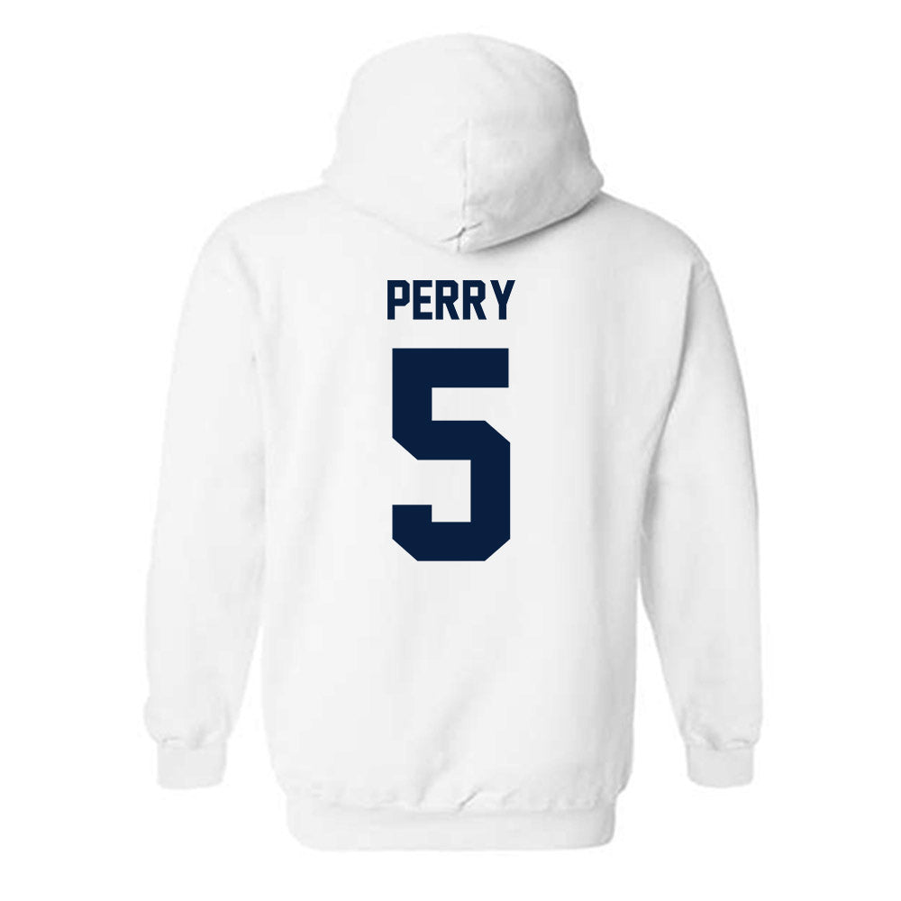 Monmouth - NCAA Men's Basketball : Dylan Perry - Classic Shersey Hooded Sweatshirt-1