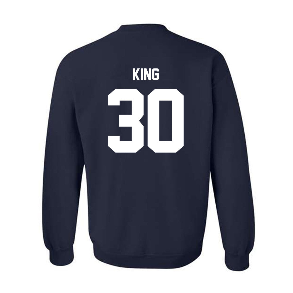 Monmouth - NCAA Men's Soccer : Jason King - Classic Shersey Crewneck Sweatshirt-1