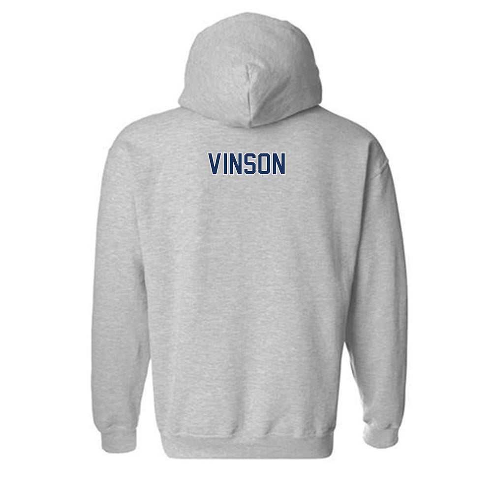 Monmouth - NCAA Men's Golf : Dallas Vinson - Classic Shersey Hooded Sweatshirt-1