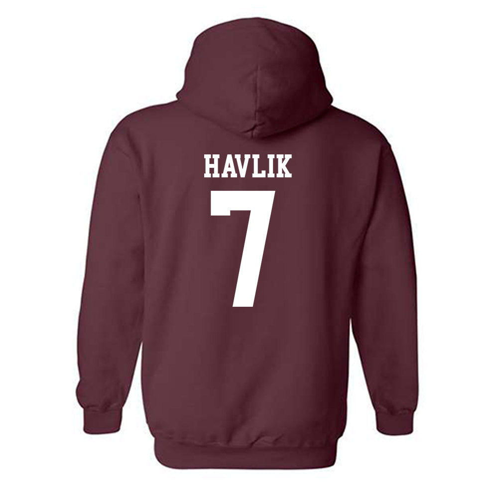 NSU - NCAA Football : Holden Havlik - Classic Shersey Hooded Sweatshirt-1