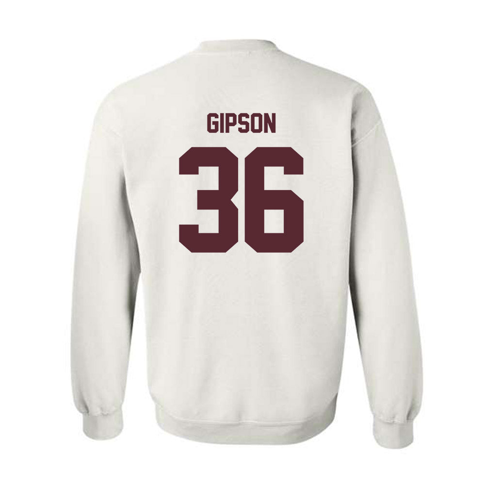 Texas State - NCAA Football : Greg Gipson - Crewneck Sweatshirt-1