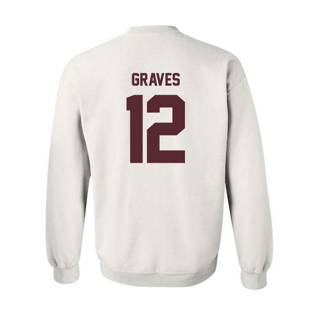 Texas State - NCAA Football : Lakeyleon Graves - Crewneck Sweatshirt-1
