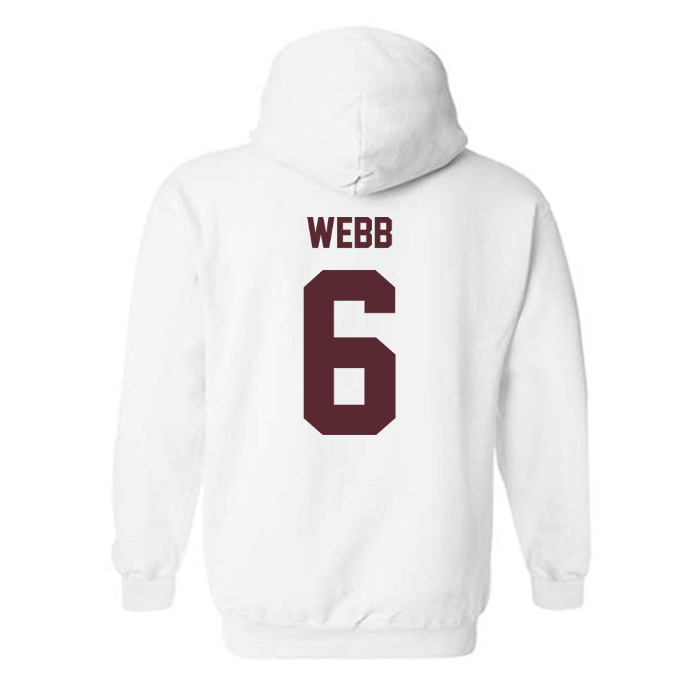 Texas State - NCAA Football : Easton Webb - Hooded Sweatshirt-1
