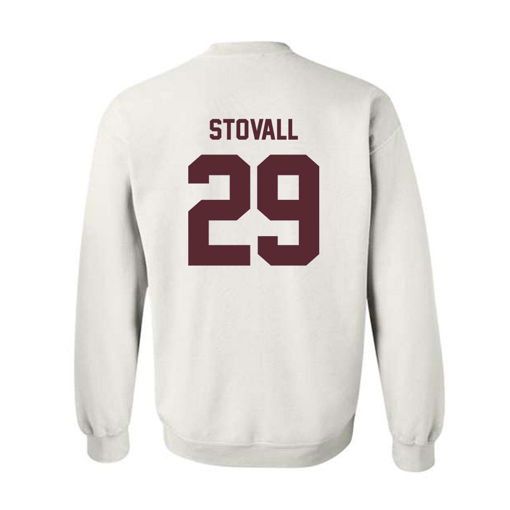 Texas State - NCAA Baseball : Kortland Stovall - Crewneck Sweatshirt-1