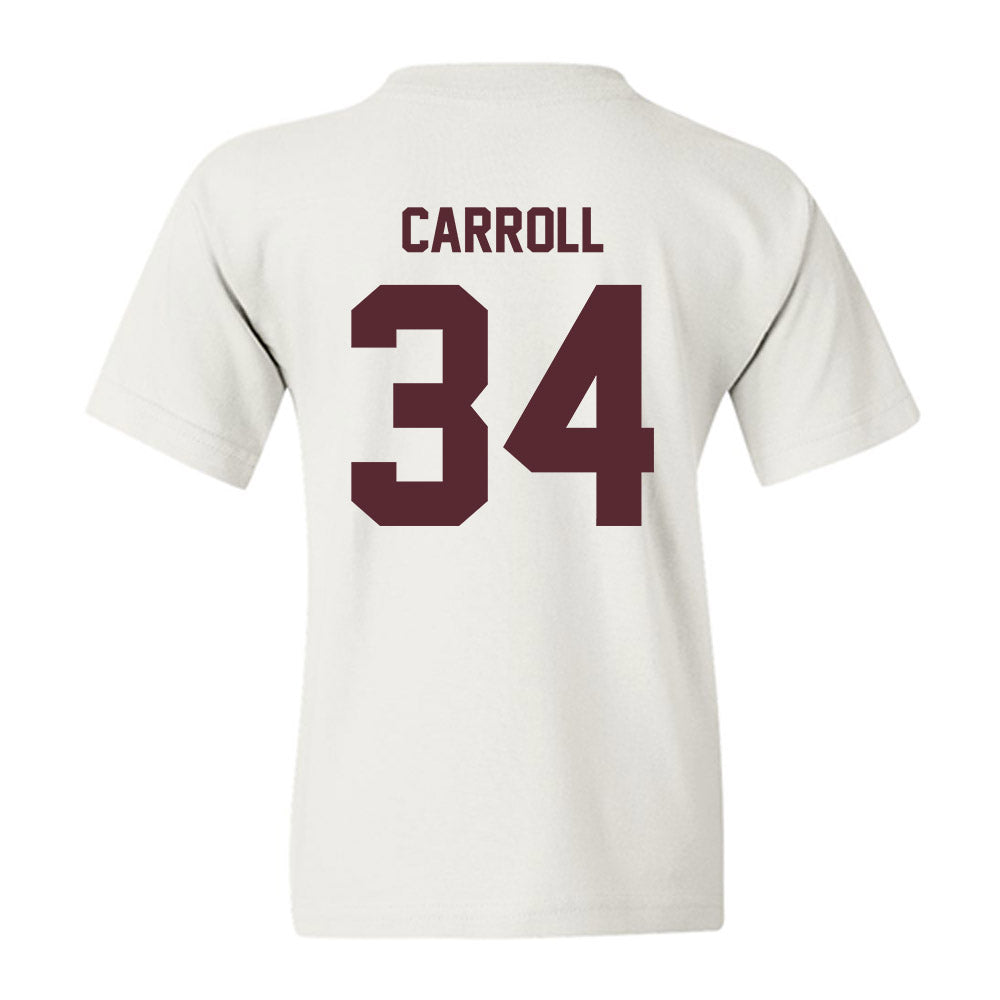 Texas State - NCAA Baseball : Coll Carroll - Youth T-Shirt-1