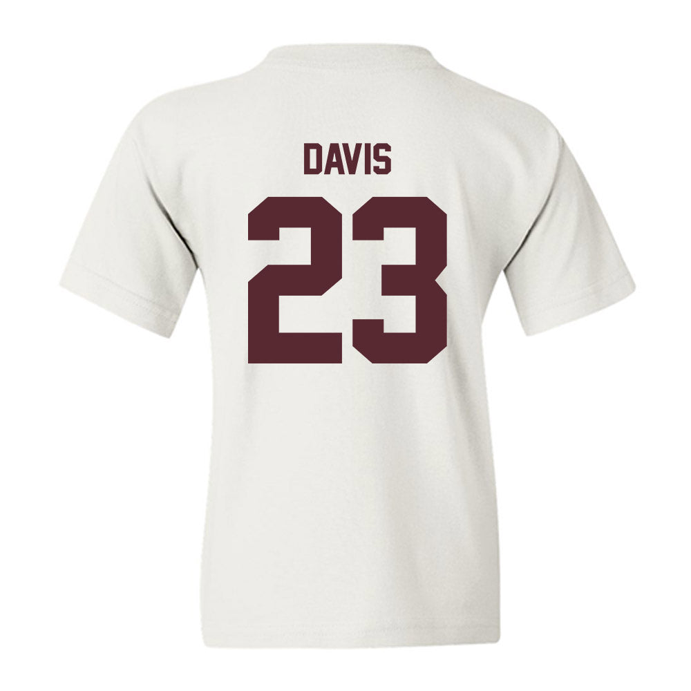 Texas State - NCAA Football : Darius Davis - Youth T-Shirt-1