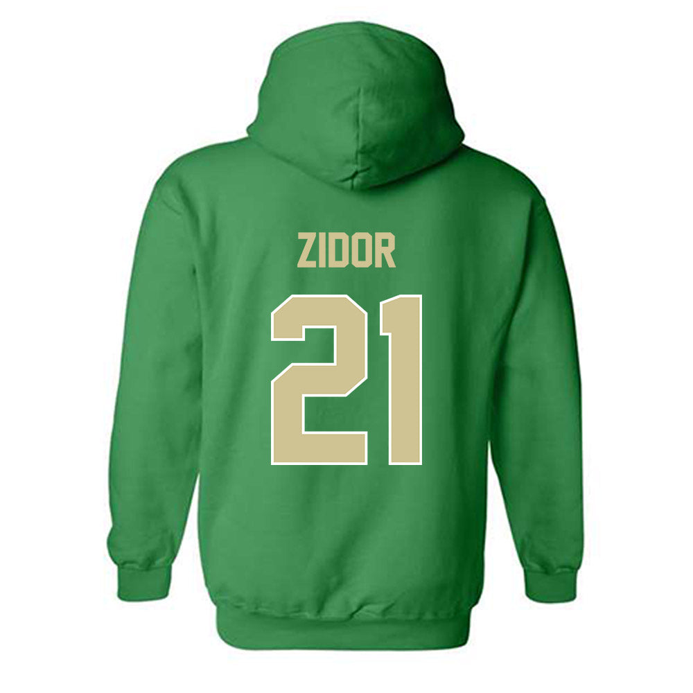 USF - NCAA Football : Victor Zidor - Sports Shersey Hooded Sweatshirt-1