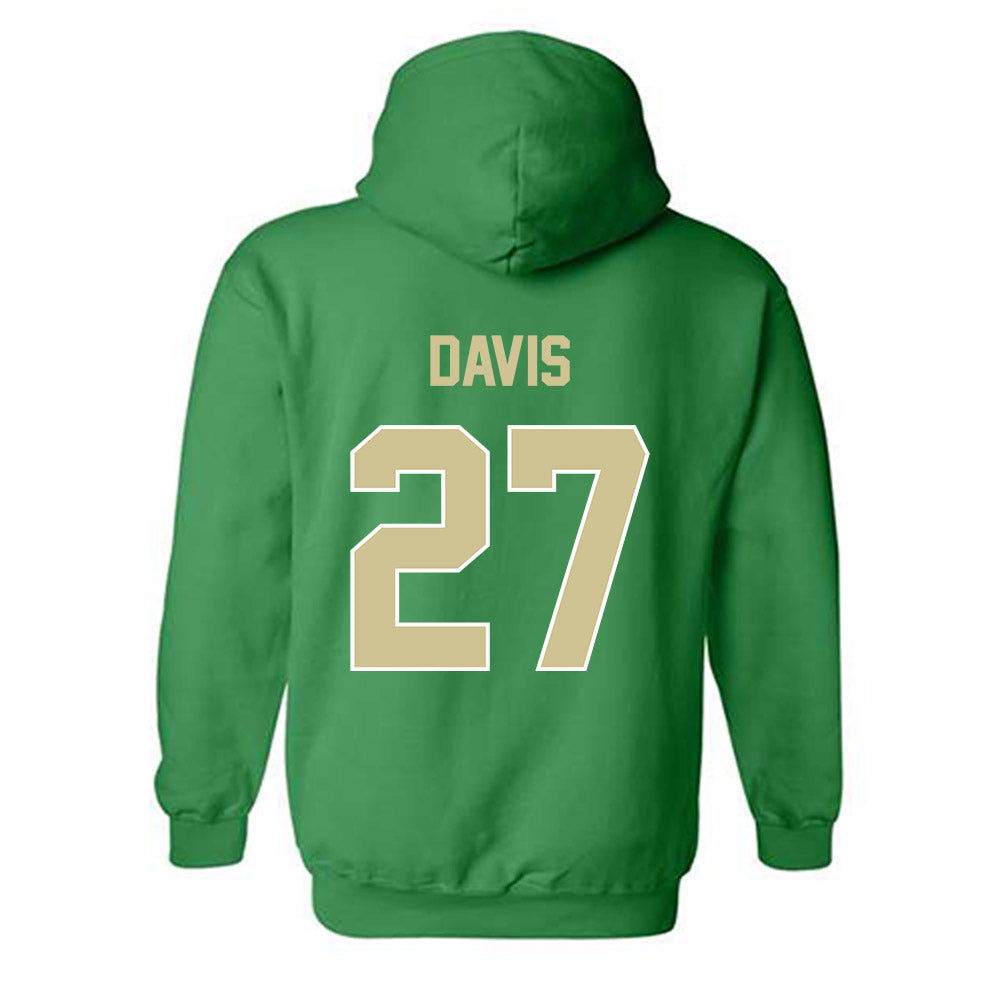 USF - NCAA Football : Jayden Davis - Sports Shersey Hooded Sweatshirt-1