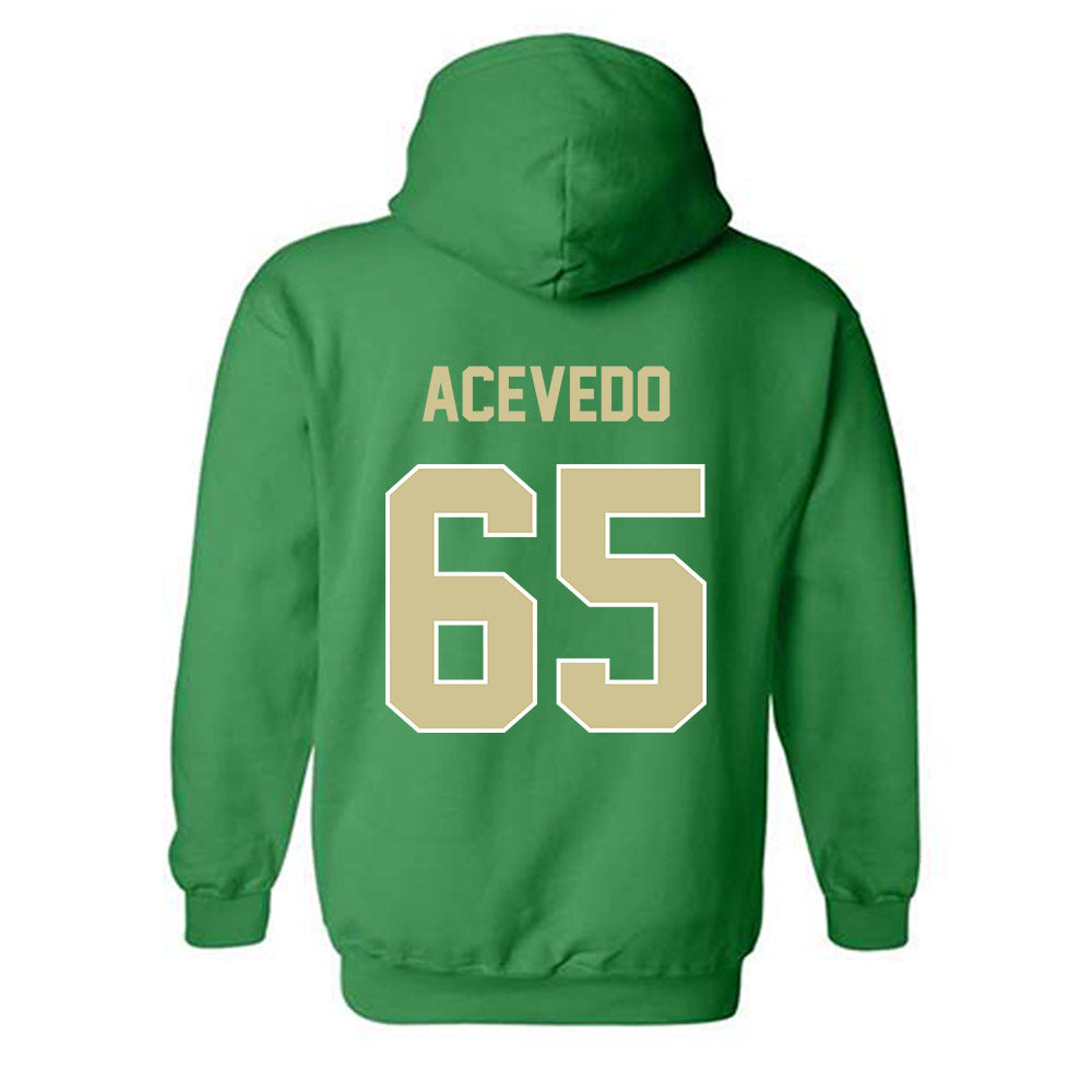 USF - NCAA Football : Jaylin Acevedo - Sports Shersey Hooded Sweatshirt-1