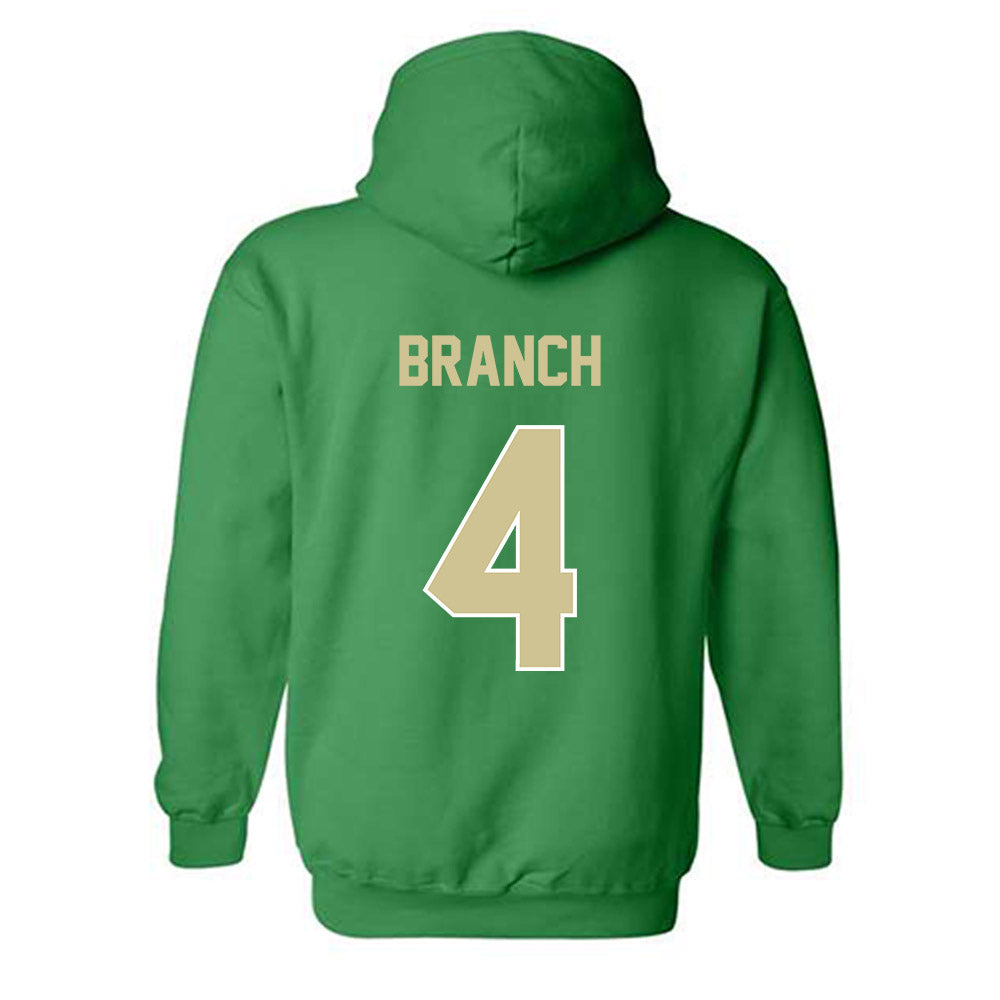 USF - NCAA Football : Arhmad Branch - Sports Shersey Hooded Sweatshirt-1