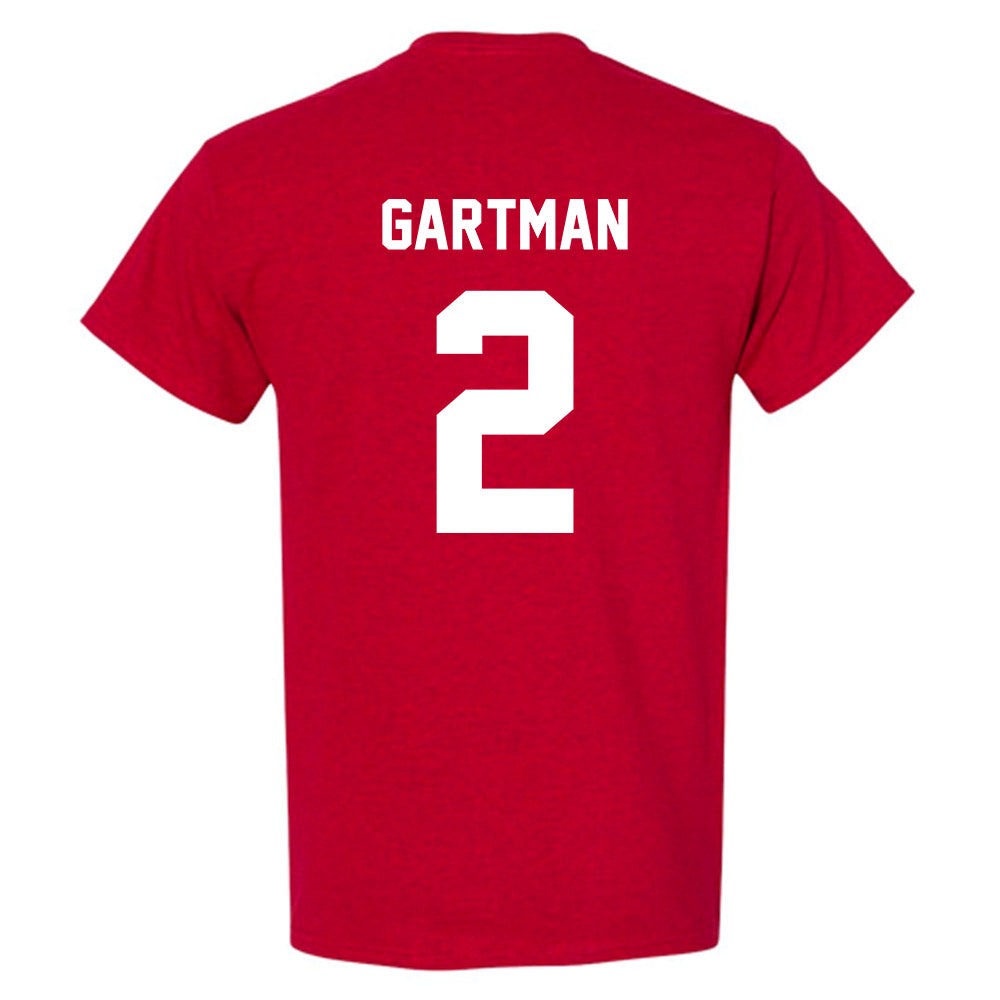 Arkansas State - NCAA Baseball : Andrew Gartman - Classic Shersey T-Shirt-1