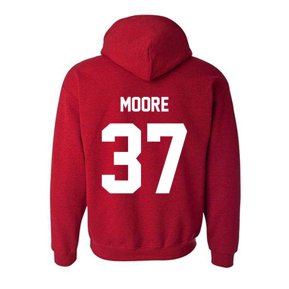 Arkansas State - NCAA Football : Ashton Moore - Classic Shersey Hooded Sweatshirt-3