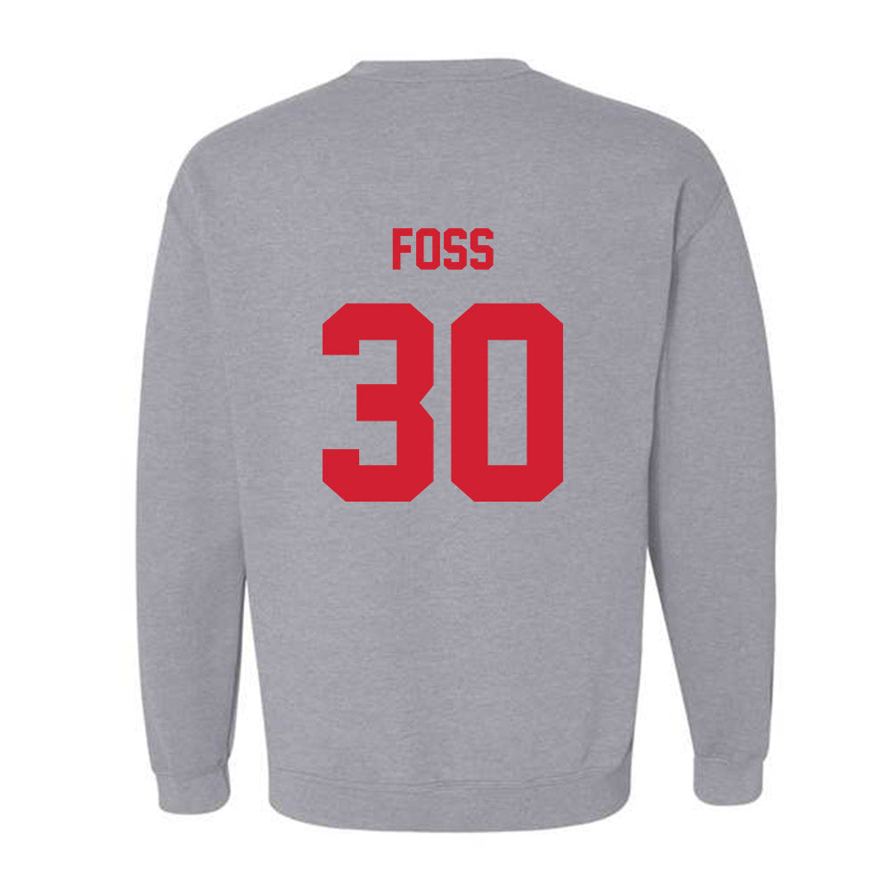 Arkansas State - NCAA Baseball : Brett Foss - Classic Shersey Crewneck Sweatshirt-1