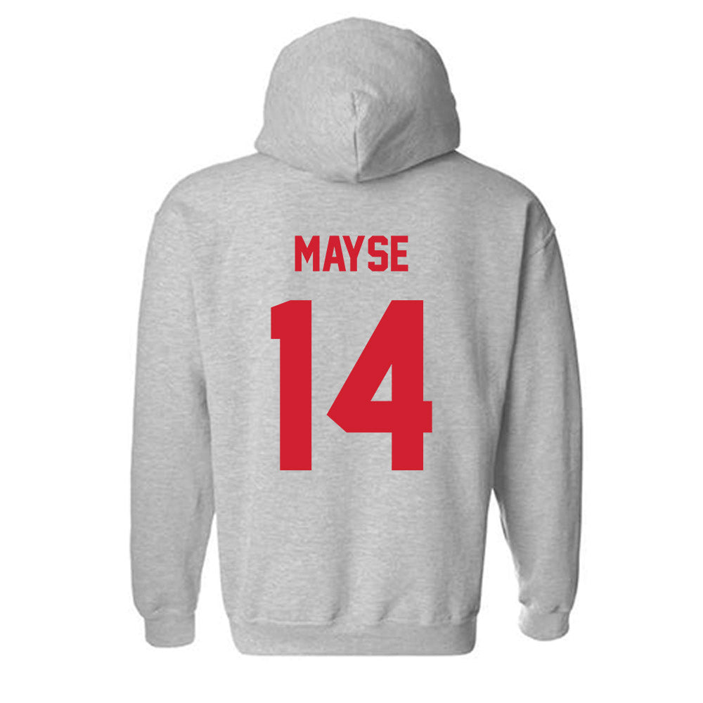 Arkansas State - NCAA Baseball : Myles Mayse - Classic Shersey Hooded Sweatshirt-1