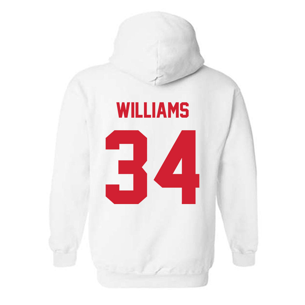 Arkansas State - NCAA Football : Marquis Williams - Classic Shersey Hooded Sweatshirt-1