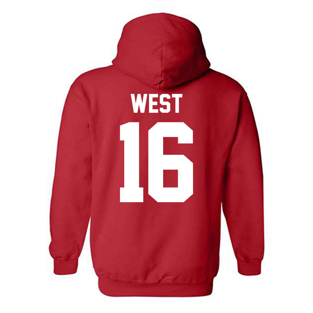 FAU - NCAA Football : Elijah West - Hooded Sweatshirt-1