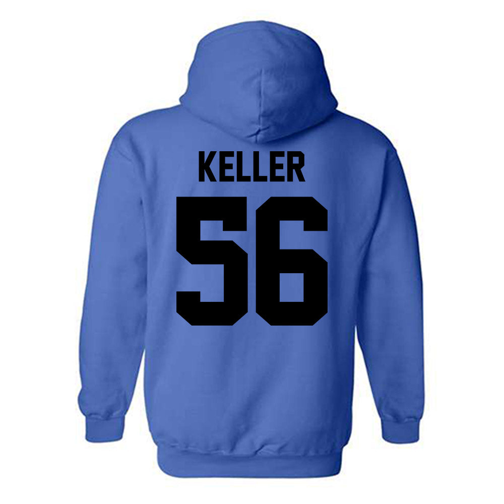 Grand Valley - NCAA Football : Gregory Keller - Classic Shersey Hooded Sweatshirt-1