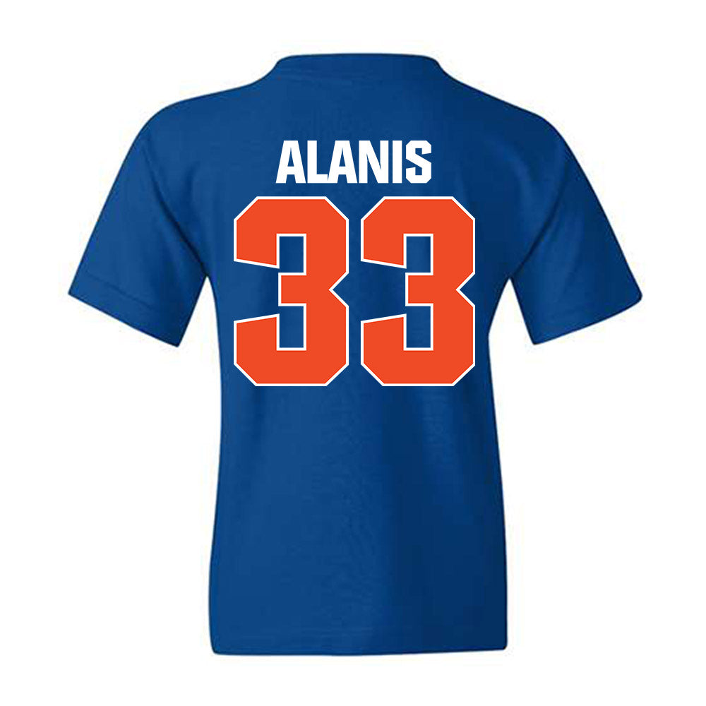 Boise State - NCAA Football : Josiah Alanis - Sport Shersey Youth T-Shirt-1