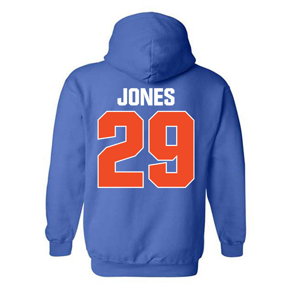 Boise State - NCAA Football : AJ Jones - Sport Shersey Hooded Sweatshirt-1